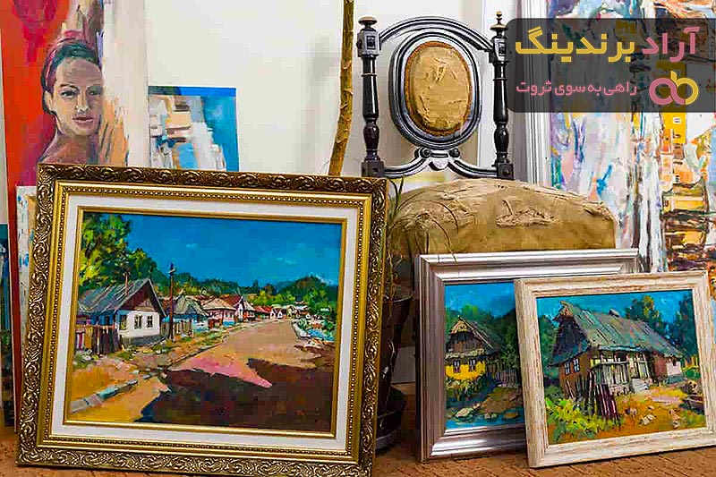 قیمت تابلو نقاشی رنگ روغن منظره