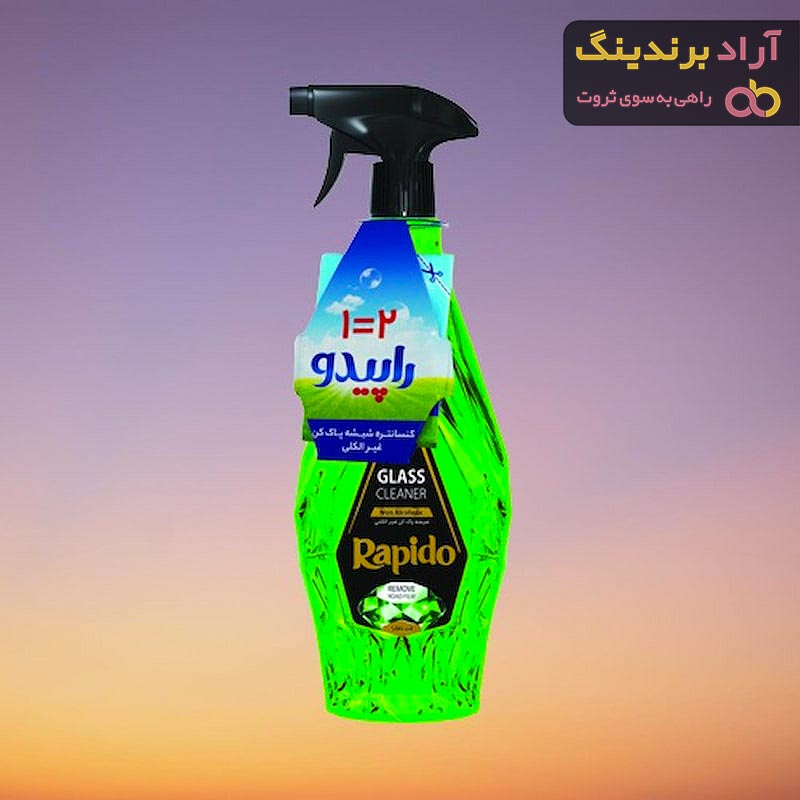 قیمت شیشه پاکن راپیدو