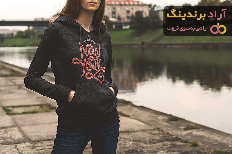 قیمت هودی دخترانه مشکی