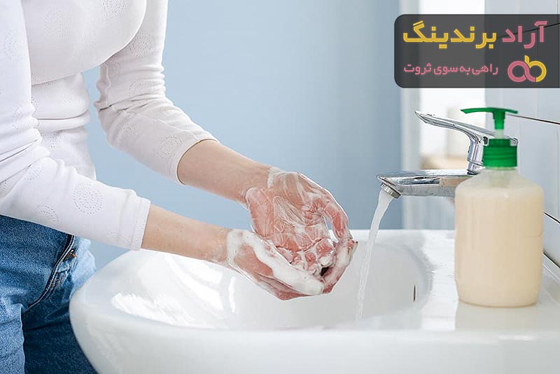 قیمت مایع دستشویی پمپی