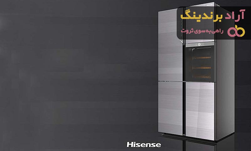 قیمت یخچال دوقلو هایسنس سفید