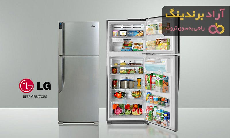قیمت یخچال فریزر ال جی