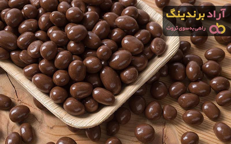 قیمت بادام زمینی روکش دار فله ای