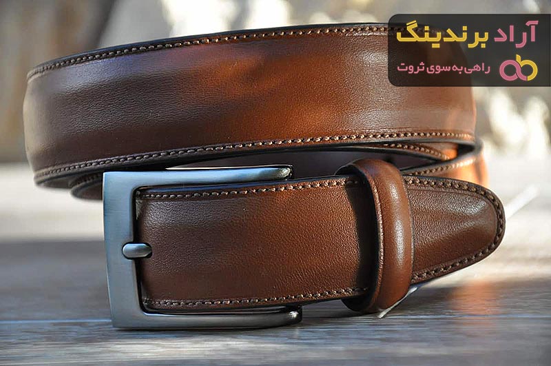 قیمت کمربند چرم طبیعی دست دوز