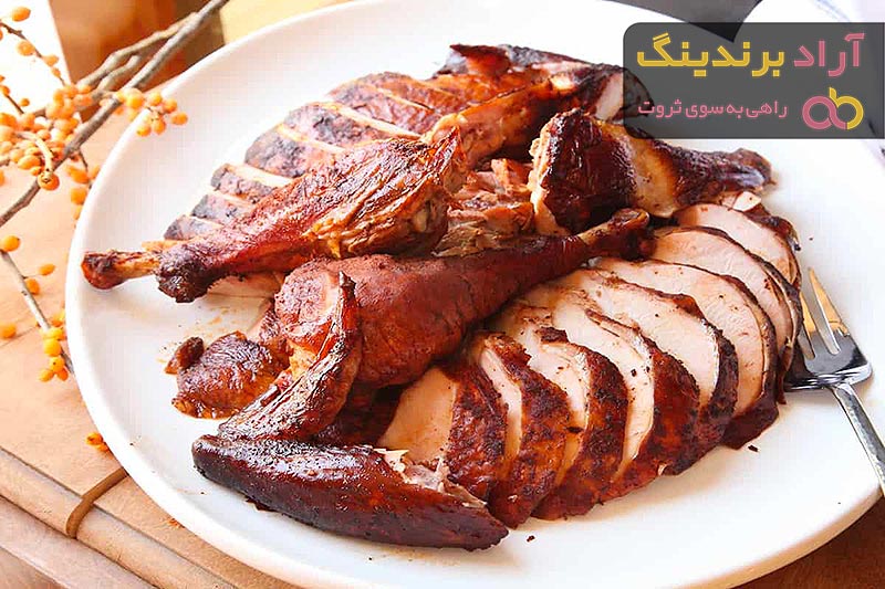 قیمت گوشت بوقلمون بدون استخوان