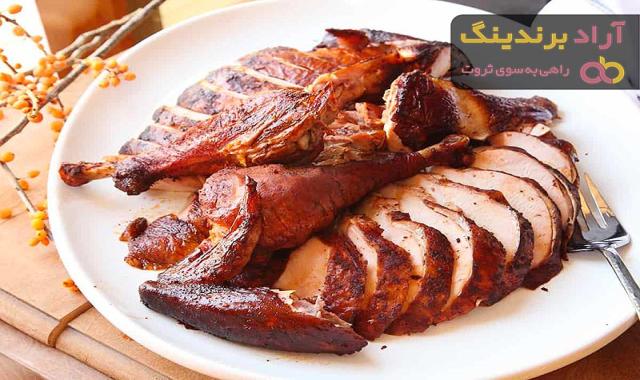 قیمت گوشت بوقلمون بدون استخوان