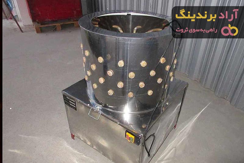 قیمت دستگاه پوست کن مرغ کامل