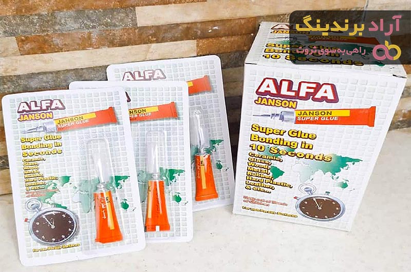 قیمت چسب قطره ای آلفا