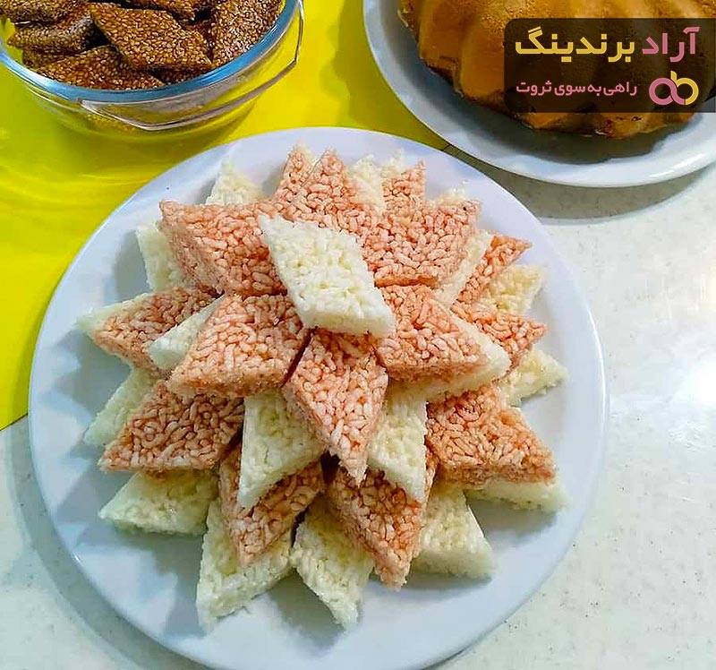 قیمت شیرینی برنجک