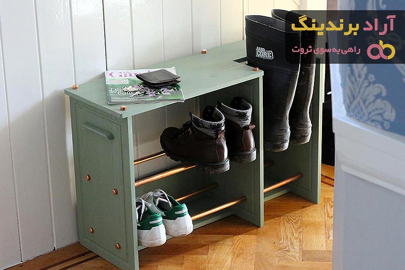 قیمت جا کفشی چوبی