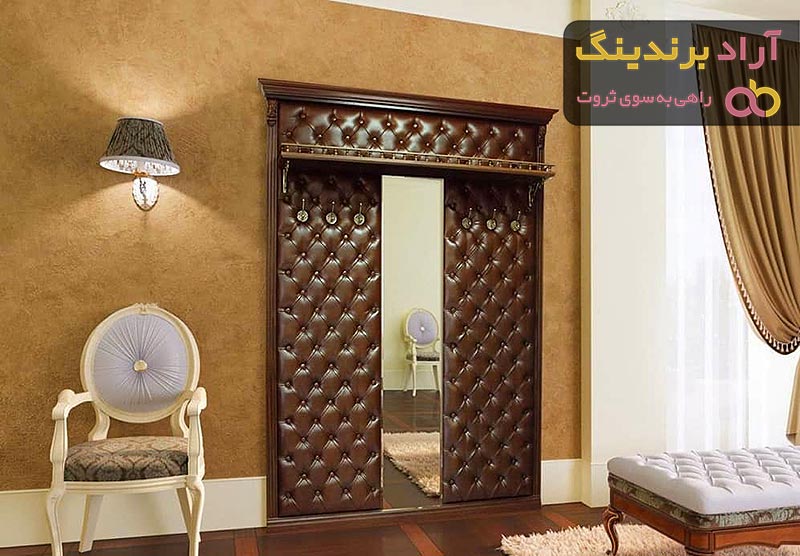 قیمت چرم روی درب