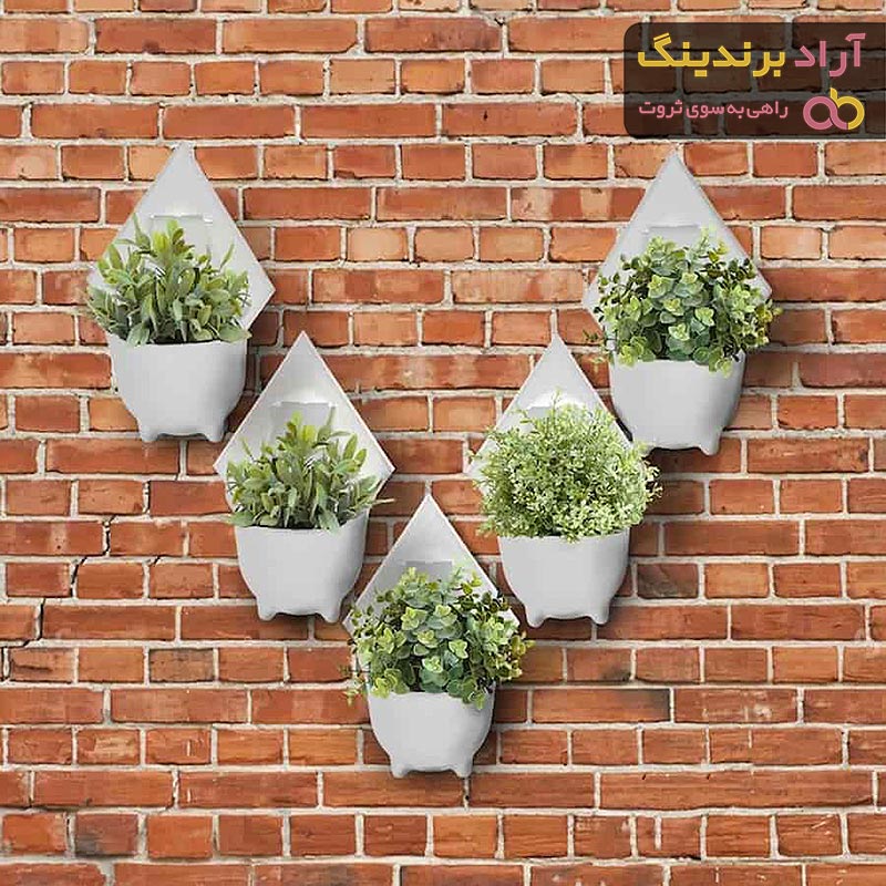قیمت گلدان پلاستیکی دیواری