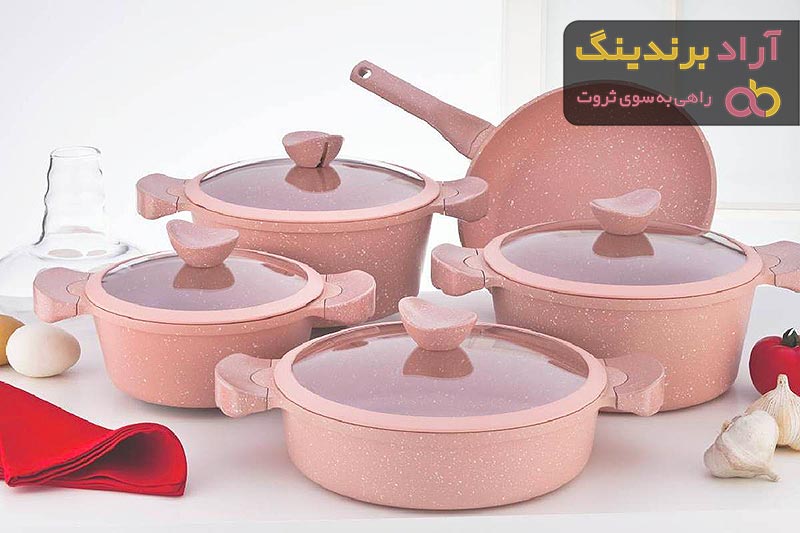 قیمت قابلمه چدن گرانیتی میلان