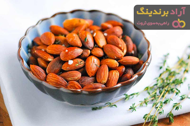 قیمت بادام بو داده