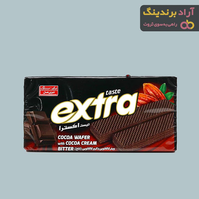 قیمت ویفر شکلاتی شیرین عسل