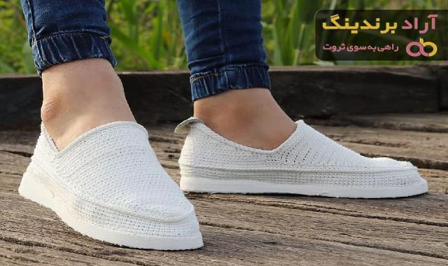 قیمت گیوه مردانه سفید