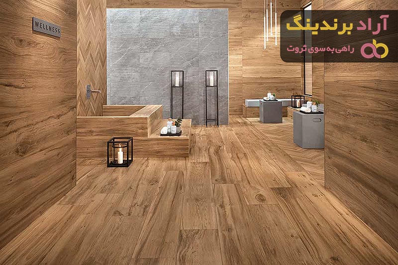 قیمت کاشی طرح چوب