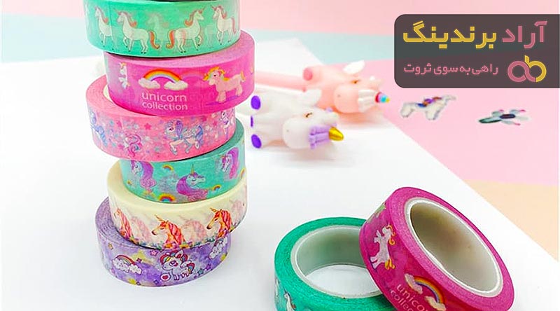 قیمت چسب نواری طرح دار