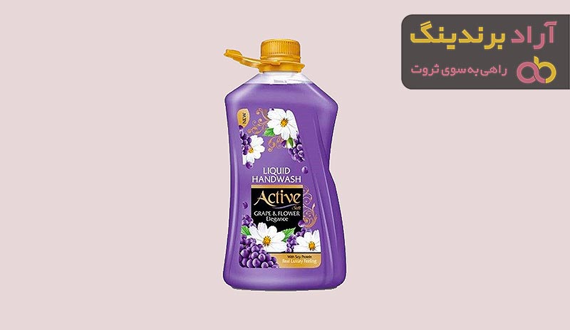قیمت مایع دستشویی اکتیو صدفی