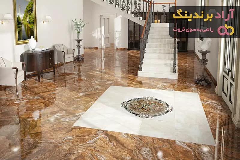 قیمت سنگ مرمر کف سالن