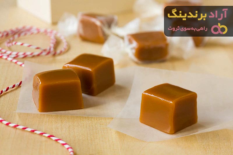 قیمت شکلات تافی مغزدار