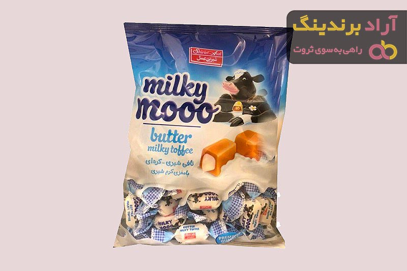 قیمت شکلات تافی شیری