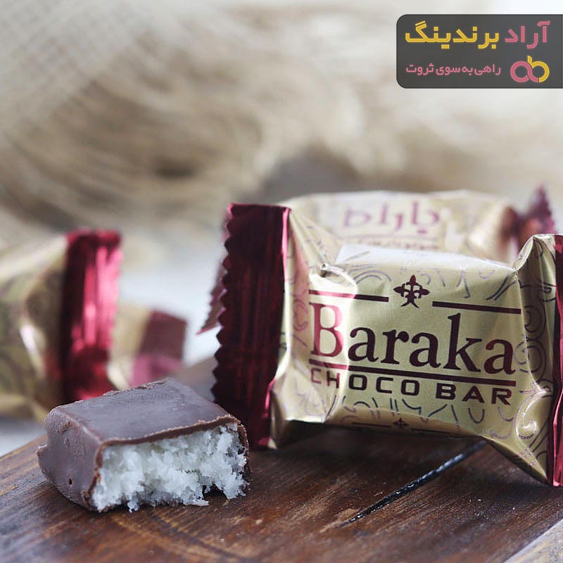 قیمت شکلات باراکا نارگیلی
