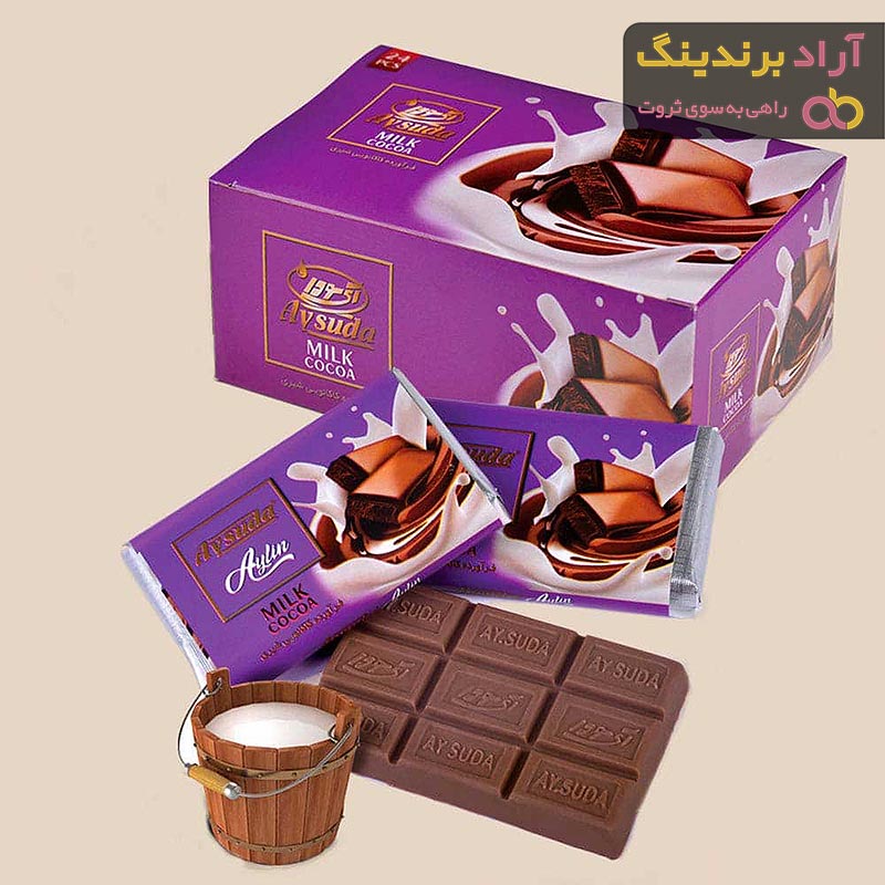 قیمت شکلات شیری آی سودا