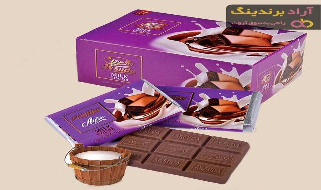 قیمت شکلات شیری آی سودا