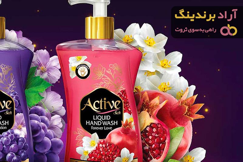 قیمت مایع دستشویی ۴ لیتری اکتیو