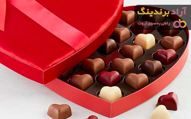 قیمت شکلات قلبی فرمند