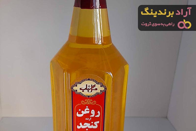 قیمت روغن کنجد گلناب