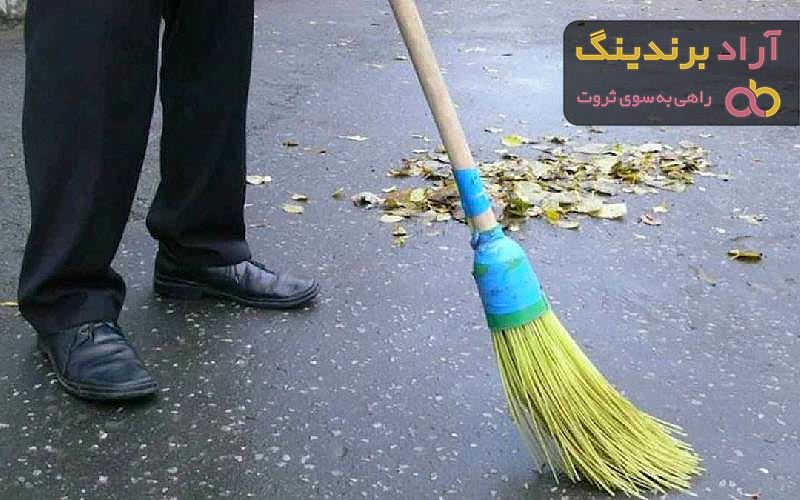 قیمت جارو فراشی چوبی