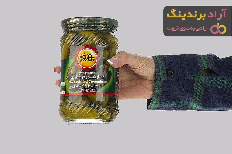 قیمت خیارشور بهروز