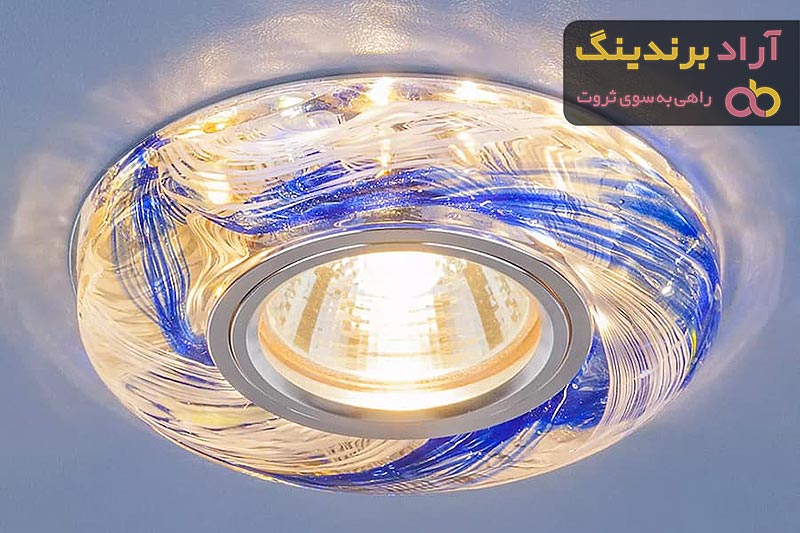 قیمت لامپ هالوژن ال ای دی سقفی