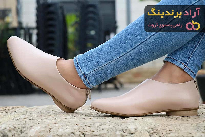 قیمت کفش اسپرت چرم طبیعی زنانه