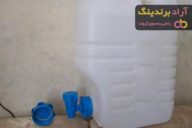 قیمت دبه پلاستیکی شیردار