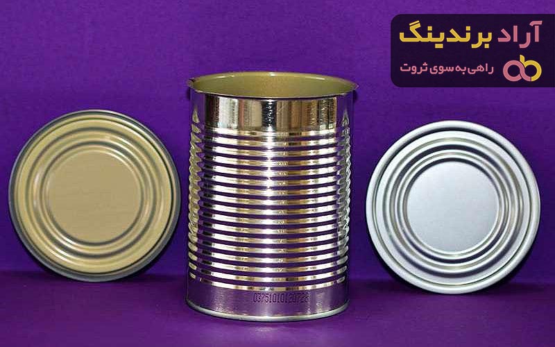 قیمت قوطی فلزی کنسرو