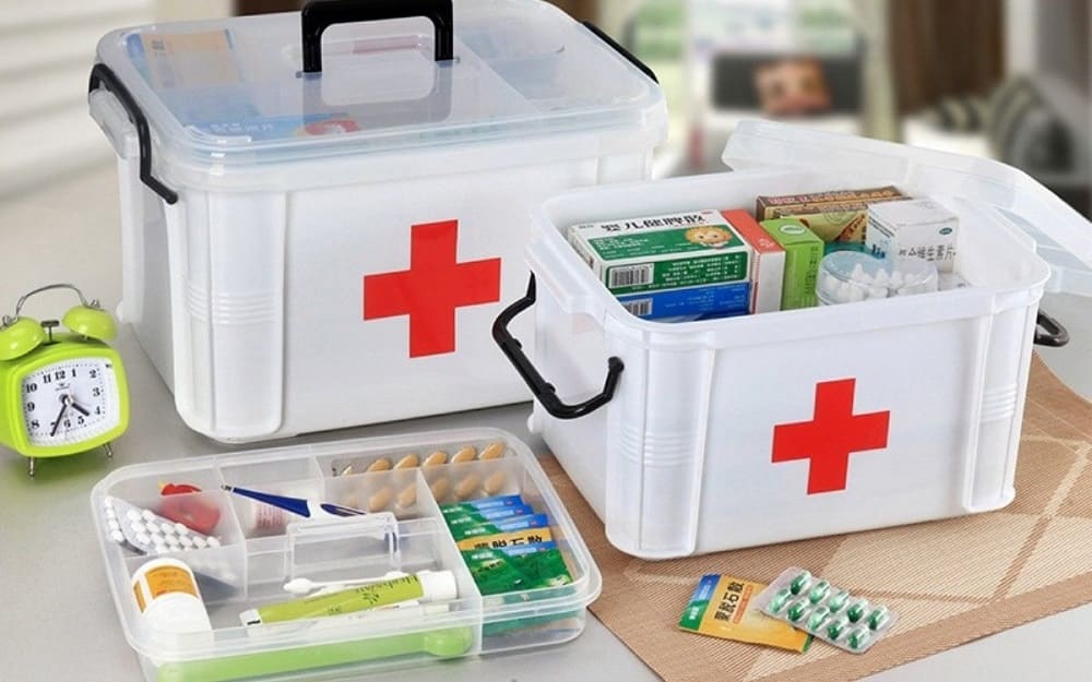 قیمت جعبه کمک های اولیه با لوازم