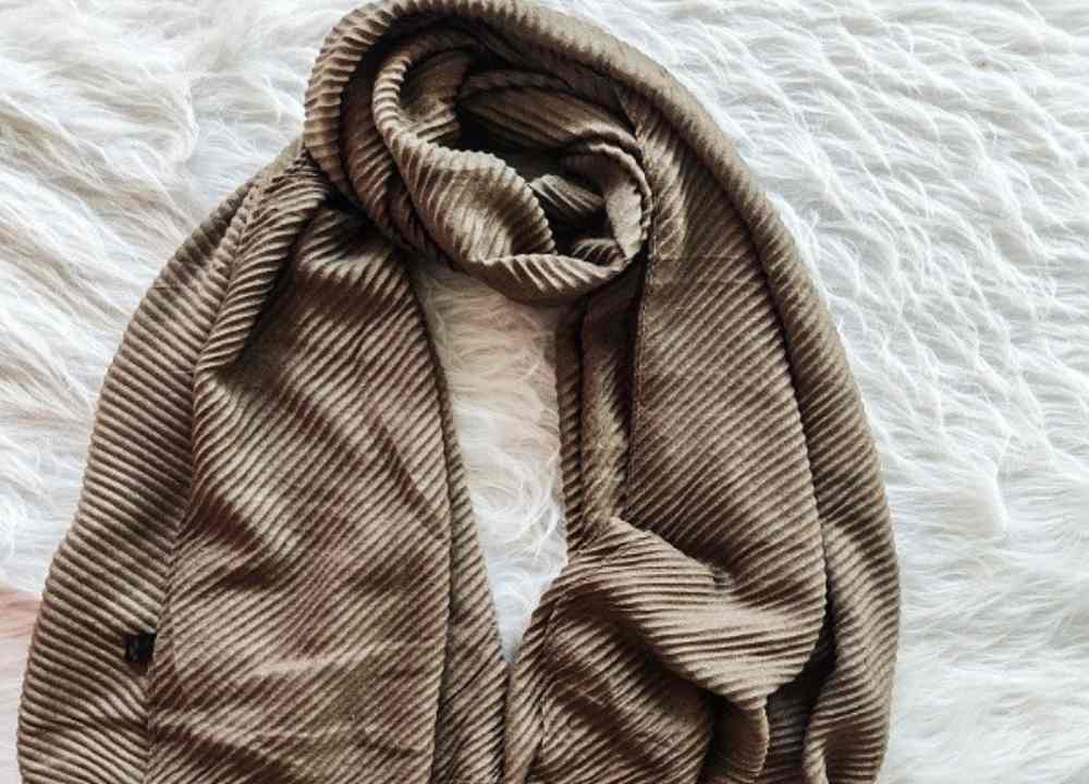 قیمت شال پلیسه حریر