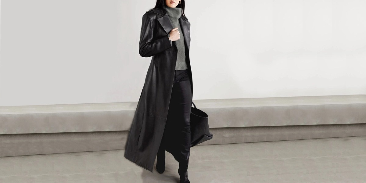 پالتو چرم بلند زارا مشکی + بهترین قیمت خرید