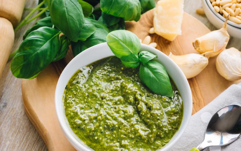 قیمت سس پستو زر ماکارون