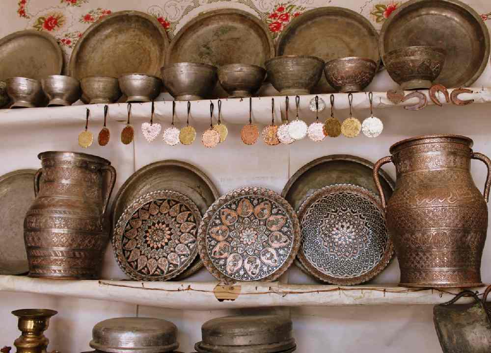 قیمت ظروف مسی در مشهد