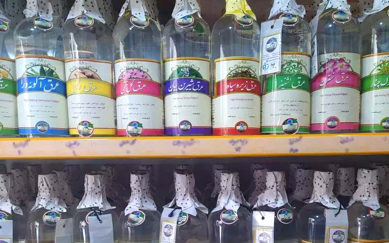 قیمت عرقیات در کاشان