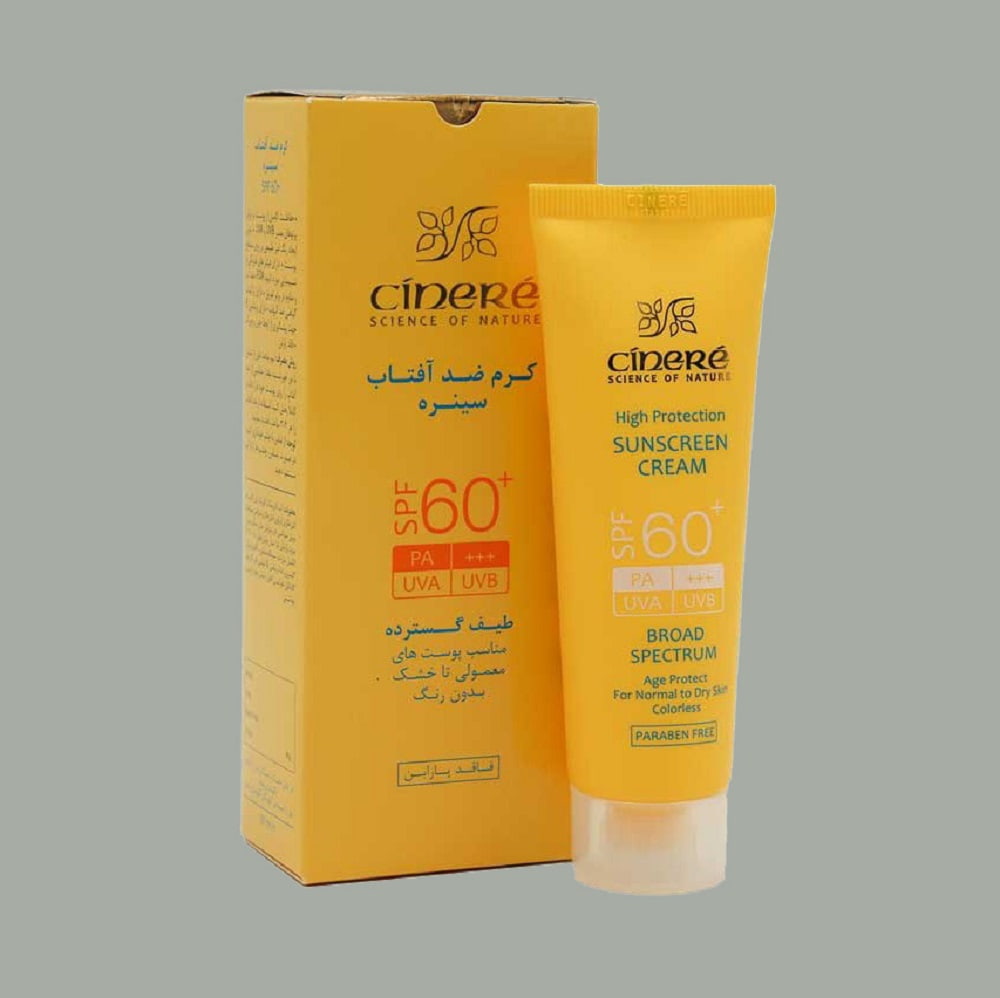 قیمت ضد آفتاب سینره spf60