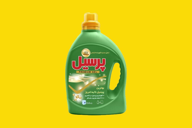 قیمت مایع لباسشویی پرسیل سبز
