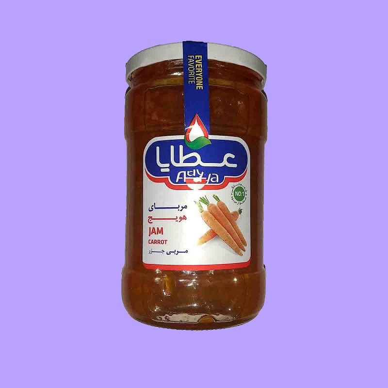 قیمت مربا هویج عطایا