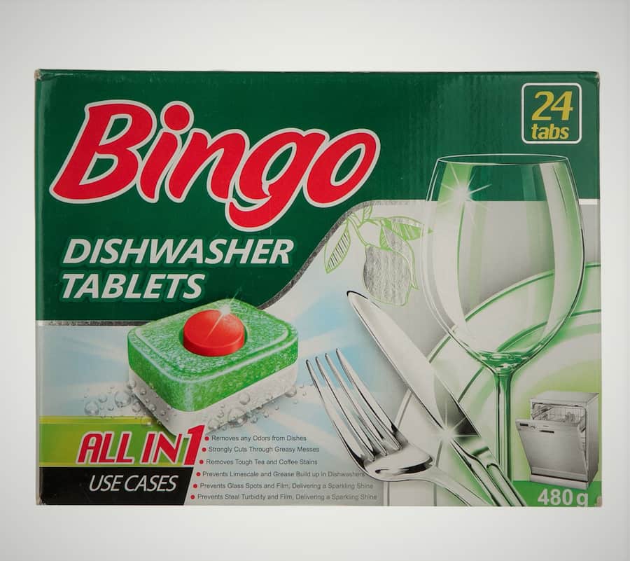 قیمت قرص ماشین ظرفشویی بینگو