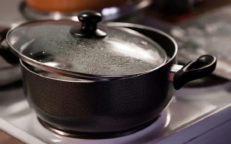 قابلمه گرانیتی فورج؛  روکش نچسب نسوز رنگبندی کامل Granite pot