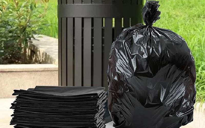 کیسه زباله 70*90؛ بند دار رولی مصارف (خانگی ادارات بیمارستان) garbage bag